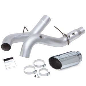 Chevrolet Silverado 3500 Performance Exhaust - Banks Power - Monster Sport Exhaust System, Single Exit, 5-inch - `20-`21